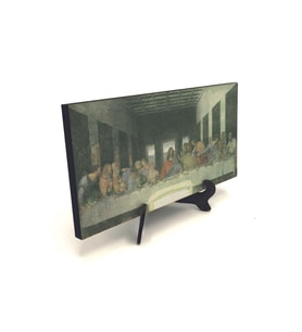 Son Akşam Yemeği (Leonardo da Vinci, 149’lar) Baskılı MDF Masaüstlük 10X20