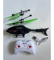 Uzaktan Kumandalı Helikopter 18 Cm Siyah Renkli