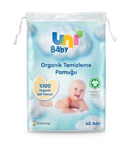 Uni Baby Bebek Temizleme Pamuğu 60lı