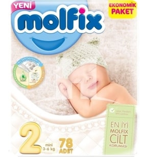 MOLFİX 2 MİNİ 3-6 KG 78 ADET CİLT KORUMASI