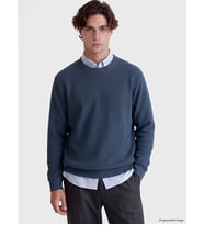 LCW Vision Petrol Bisiklet Yaka Erkek Kalın Sweatshirt