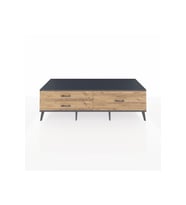 Kronos TV Ünitesi 3 Çekmeceli  176x59x51 Çam-Antrasit/Çam