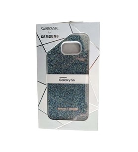 Galaxy S6 ile Uyumlu Zirkon Arka Kapak  Aurora Green (Altın)