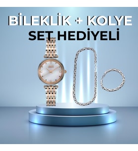 Slazenger Sl.09.1877.3.02 Quartz Çelik Rose/Gri 32 mm Kadın Kol Saati