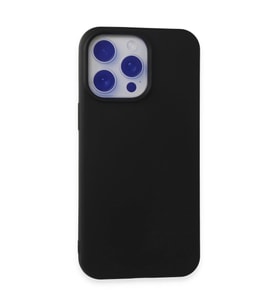 İphone 15 Kılıf Nano İçi Kadife - Siyah