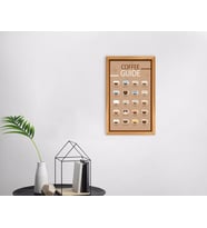 BK Home Coffee Tasarımlı Dekoratif Retro Ahşap Tablo-18