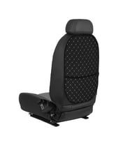 Blackdot Serisi Dokuma Kumaş Oto Koltuk Arkası Koruyucu Cepli Organizer 2 Adet