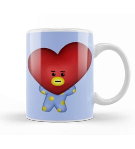 Bt21 Bts Kpop Cute Tata V Taehyung Kupa Bardak Porselen