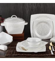 Aryıldız 45004 Square Porselen 60 Parça Yemek Takımı