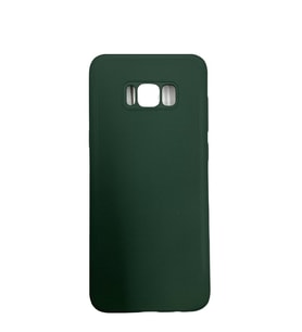 Samsung Galaxy S8 Plus İnce Mat Detaylı Silikon Kılıf Haki