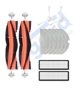 Xiaomi 1C,2C,Mop 2 Uyumlu 2 Ana Fırça 2 Yan Fırça 2 Filtre 6 Mop PKT-iasgf0000030