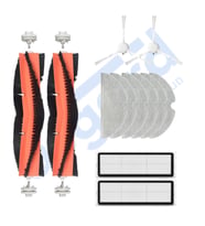 Xiaomi 1C,2C,Mop 2 Uyumlu 2 Ana Fırça 2 Yan Fırça 2 Filtre 6 Mop PKT-iasgf0000030