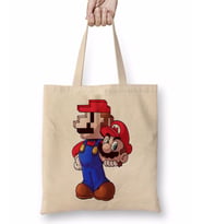 Mario Pixel Bez Çanta Uzun Saplı