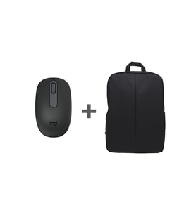 M196 Graphit Mouse ve Nero Notebook Sırt Çantası