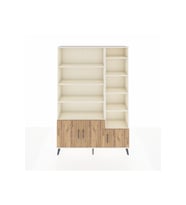 Arges Dolap 10 Raflı 3 Kapaklı 132x30x195 Aytaşı-Çam/Aytaşı