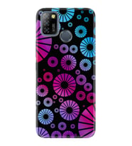 INFINIX Smart 4 5 6 Zero 8 S5 Pro Kılıf Desemli Silikon Daireler 1751
