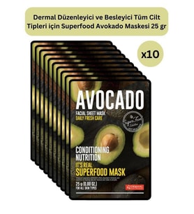 DERMAL Düzenleyici ve Besleyici Avokado Maskesi 25 GR
