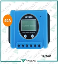 40 Amper 12/24V Solar Pwm Şarj Kontrol Cihazı Yeni Mavi Kasa Lexron