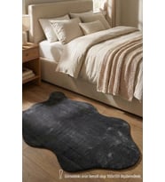 Youdayhomecollection Poly Peluş Post Şeklinde Halı Model Oturma Odası Halısı