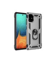 Samsung Galaxy A71 Uyumlu Kılıf Zore Vega Kapak (Gri)
