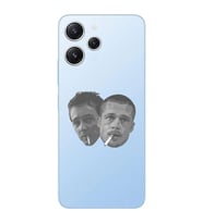Xiaomi REDMI 12 Uyumlu Fight Club Desenli Şeffaf Telefon Kılıfı