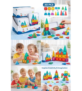 3.75CM Mini Blok Metal Kutu 24 Parça