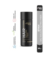 Saç Dolgunlaştırıcı Anında Dolgunluk Sağlayan Siyah Renk Fiber 50 gr.