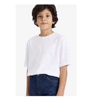 Defacto Regular Fıt Beyaz Erkek Çocuk T-Shirt K1687A6/WT34