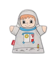Tox Astronot Meslekler Keçe El Kukla T329 , Eğitici Oyuncak
