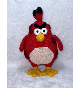 Terence Angry Birds Amigurumi Organik Oyuncak