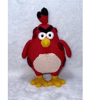 Terence Angry Birds Amigurumi Organik Oyuncak