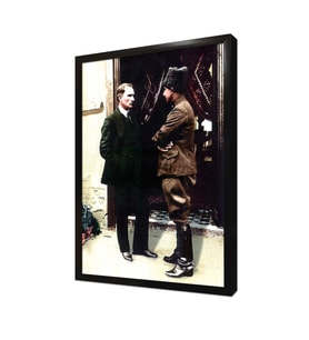 Atatürk Çerçeveli Mdf Tablo