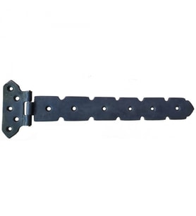 Antika Tarz Dekoratif Pirinç Kuyruklu Lama Menteşe - 103x380 Mm, Oksit