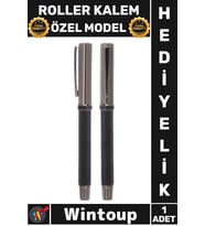 #Kalem Lüks Ofis Yazım Gereci Akıcı Jel Mürekkep Ergonomik Konforlu Şık Hediye Metal Roller Kalem