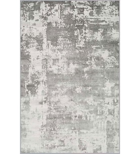 Eliana Home Baskılı, Yıkanabilir Kaymaz Taban Salon Halısı LNA0504 100x150 cm (Gri)