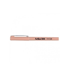 Artline Fineliner 0.4 MM Kayısı Appricot (12 Li Paket) (Karışık)
