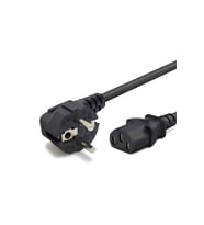 MN54PK C13 3 Pin Kasa Güç Kablosu 1.5 Metre Siyah 1.5 mm 500W PC Monitör UPS Yazıcı Power Kablo