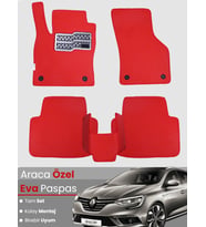 Renault Megane 4 Hatchback (2016-2025) Uyumlu EVA Paspas Tam Set–Araca Özel Tasarım,Kolay Montaj