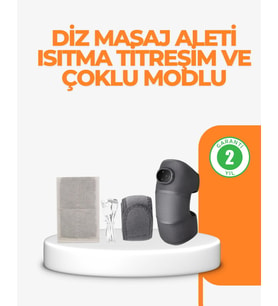 NTC Isı Kontrollü Diz Masaj Aleti Titreşim ve Isı Terapisi