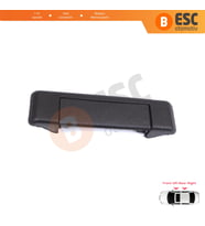 Renault 19 Super 5 Express Rapid Extra 7700793253 İçin Sağ Ön veya Arka Kapı Dış Açma Kolu Siyah