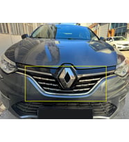 Renault Megane 4 Krom Ön Panjur 5 parça 2021 ve üzeri Paslanmaz Çelik