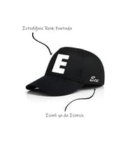 E Harfi Unisex Şapka
