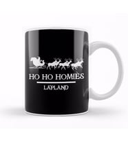 Santa Ho Ho Homies Lapland Kupa Bardak Porselen