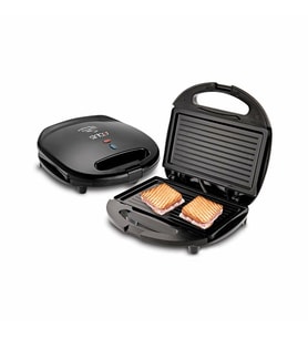 MİNİ GRANİT ELEKTRİKLİ TOST MAKİNESİ 2 TOST YAPIŞMAZ YÜZEY 750W SSM-2513 (5690)