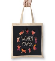 Feminism Women Power Bez Çanta Uzun Saplı