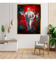 ÇERÇEVELİ ATATÜRK TABLO S44