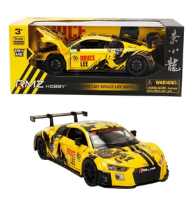 RMZ Hobby Sesli ve Işıklı Model Araba Bruce Lee Audi LMS Sarı