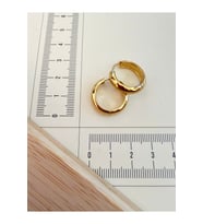 316 L Cerrahi Çelik 5mm*16mm Bombeli Çelik Halka Küpe Gold