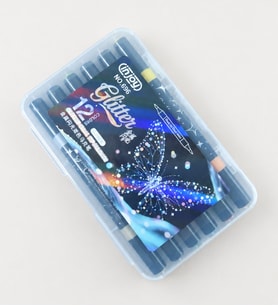 6 lı Çift Taraflı Simli Kalem Set