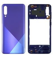 Samsung Galaxy A30S - SM-A307F FULL Kasa Arka Kapak Takım MAVİ